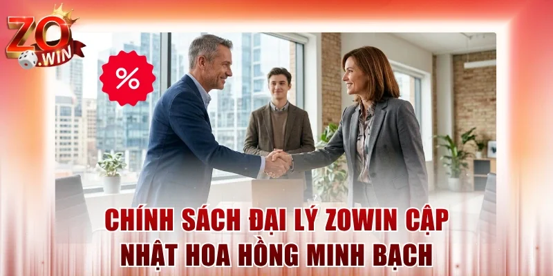 Chính sách đại lý ZOWIN cập nhật hoa hồng minh bạch